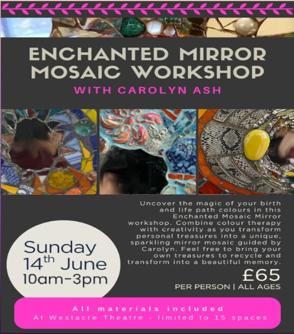 Poster: Westacre Theatre Enchanted Mirror Workshop